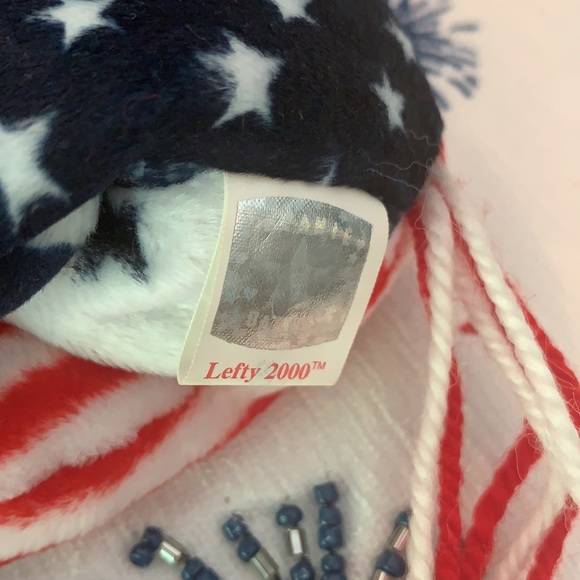 Ty Beanie Baby Lefty the Donkey Retired, w/ tag - Picture 5 of 8